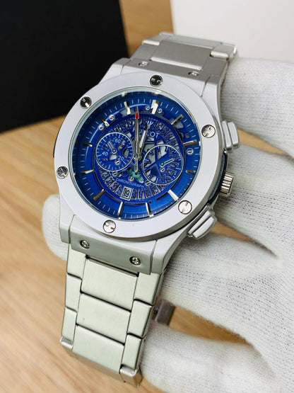Hublot Watch Stainless Steel (Premium Quality)