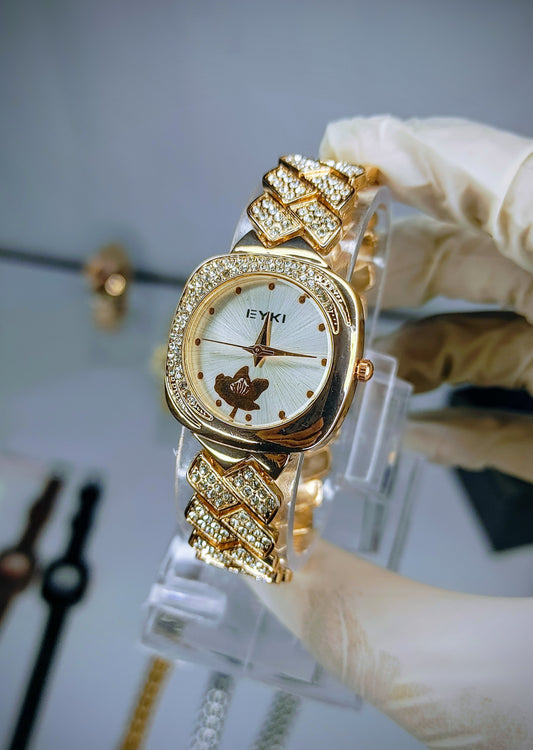 Eyki Diamond Dust Stainless Steet Watch -